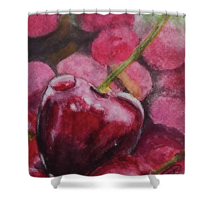 Best Cherry - Shower Curtain