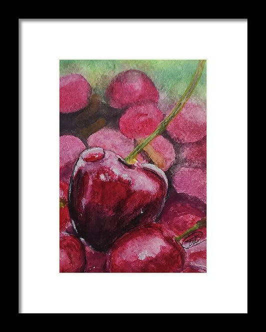 Best Cherry - Framed Print