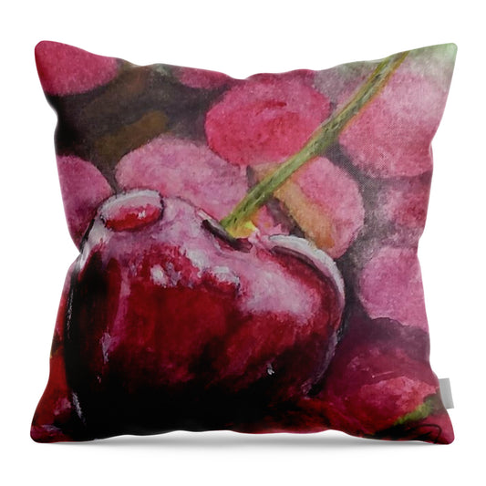 Best Cherry - Throw Pillow